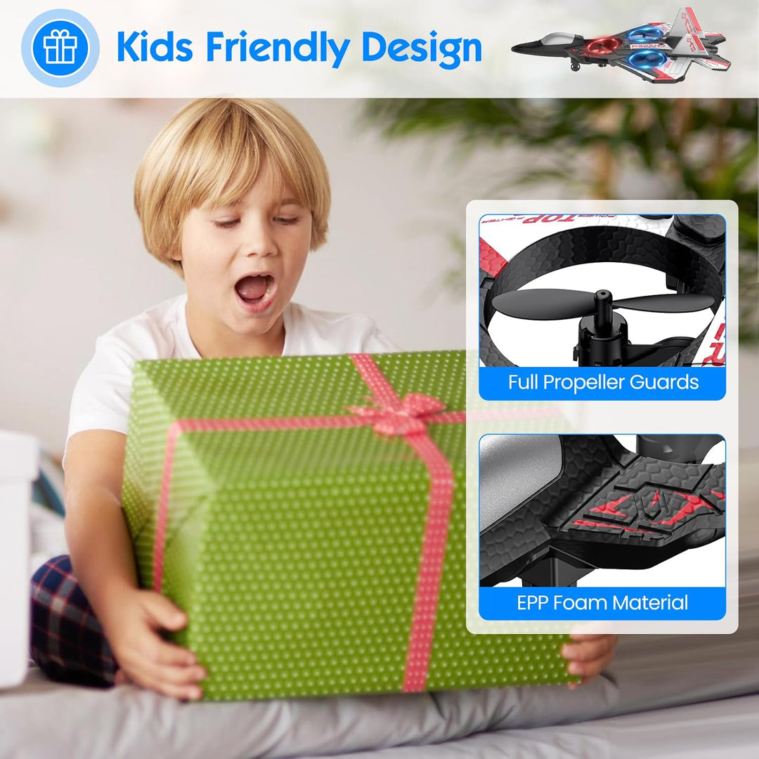 Sucpeii Avión RC, avión de control remoto de espuma, dron para niño...