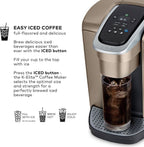 Keurig K-Elite - Cafetera de cápsulas K-Cup de una sola porción