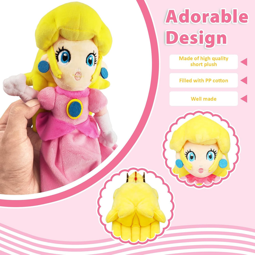 Peluche de Princesa Peach de KILATIVE, colección de muñecas de Prin...