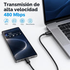 Cargador tipo C súper rápido para Samsung, cargador USB C de doble puerto