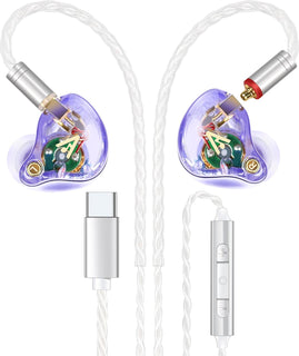 Vibes 202MC Auriculares con Cable USB-C - Auriculares Intraurales H...