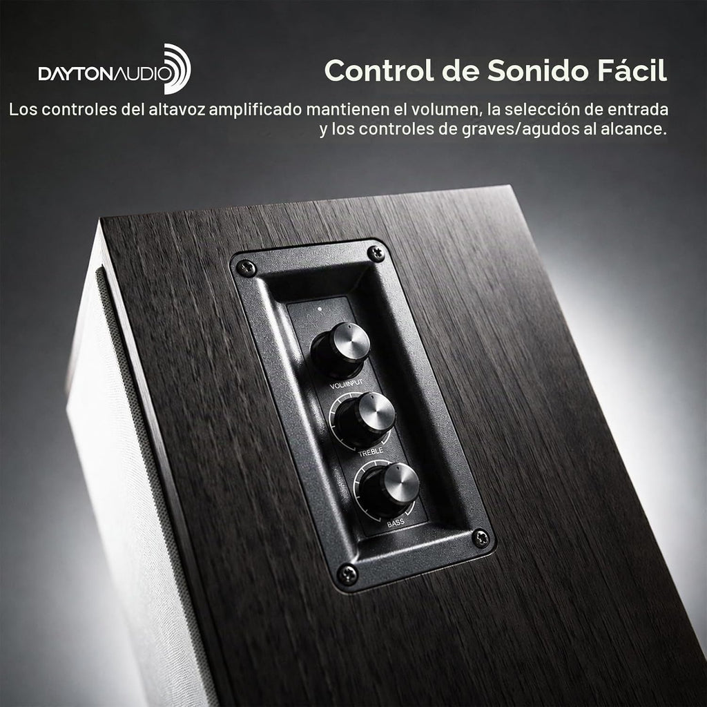 Dayton Audio Classic B40A - Par de altavoces con Bluetooth con Bluetooth