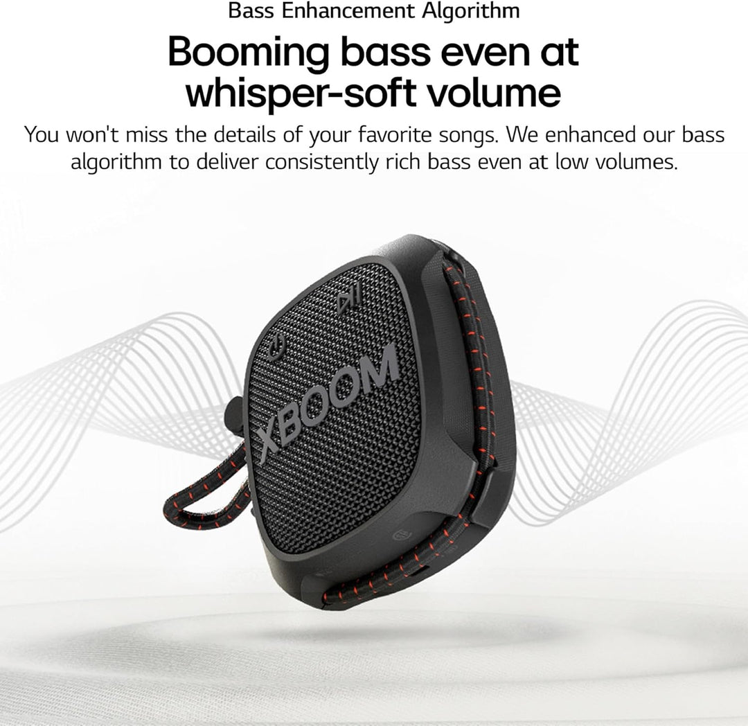 Altavoz inalámbrico LG XG2T XBOOM Go con sonido potente y hasta 10...
