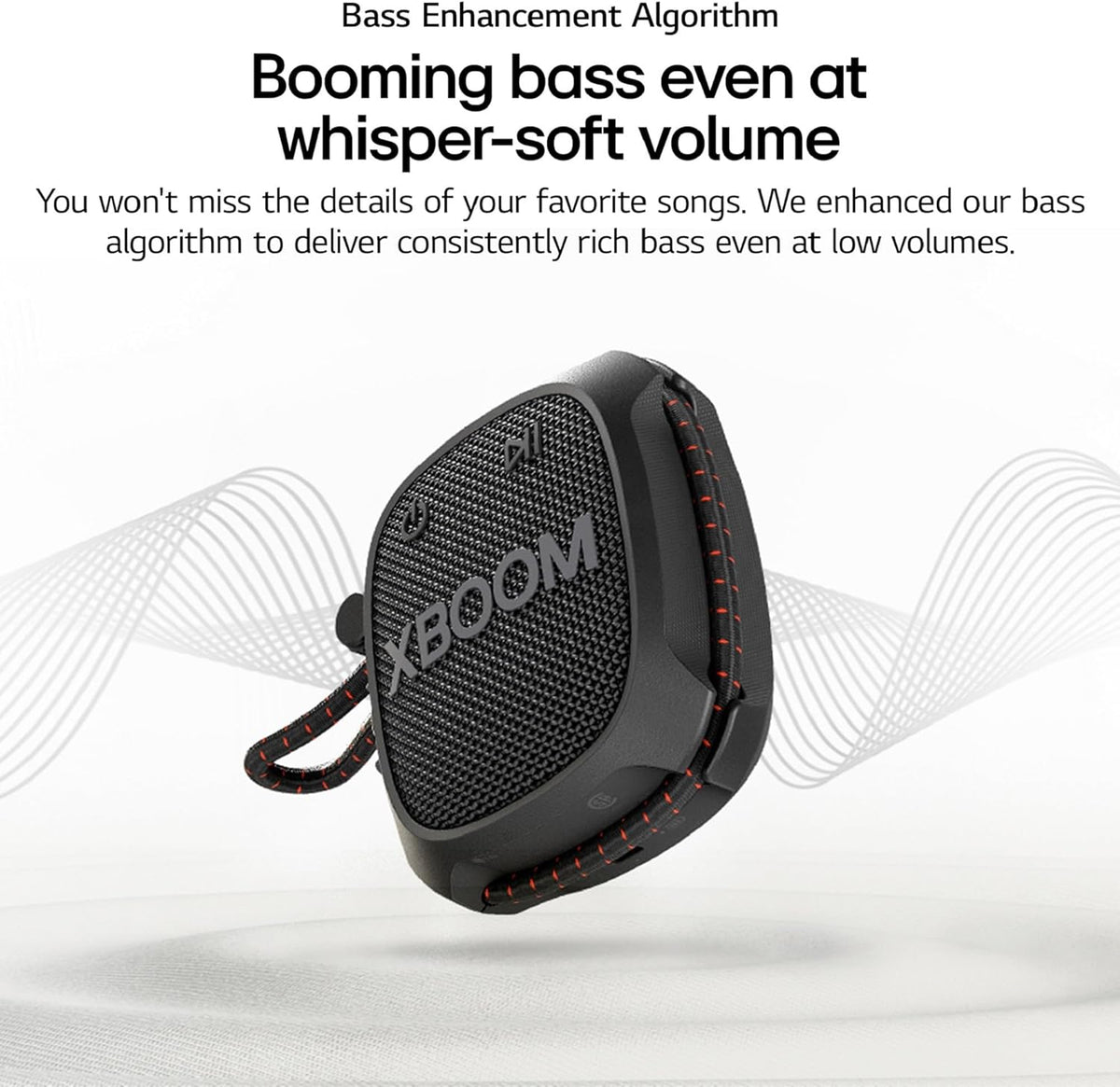 Altavoz inalámbrico LG XG2T XBOOM Go con sonido potente y hasta 10...