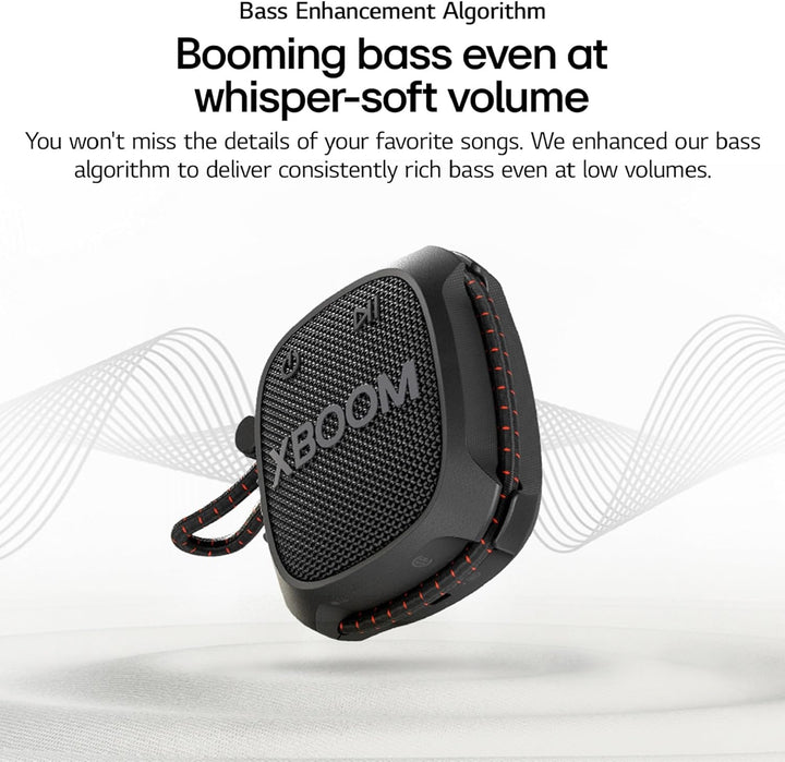 Altavoz inalámbrico LG XG2T XBOOM Go con sonido potente y hasta 10...
