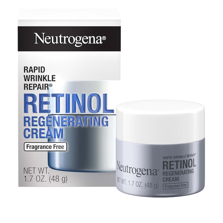 Neutrogena - Crema facial regeneradora de retinol y ácido hialuróni...