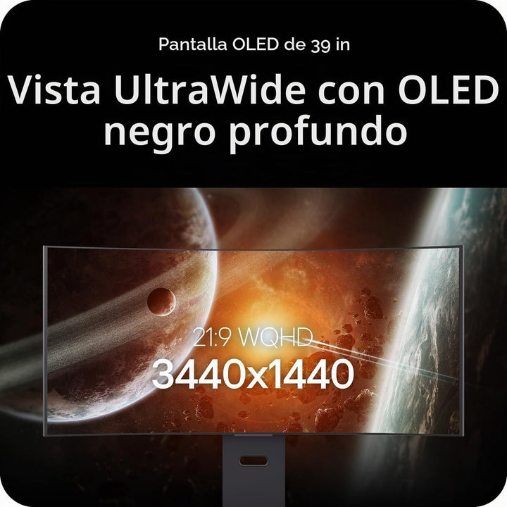 LG Ultragear 39GX900A-B 39\u201D OLED Monitor Curvo WQHD para Video...