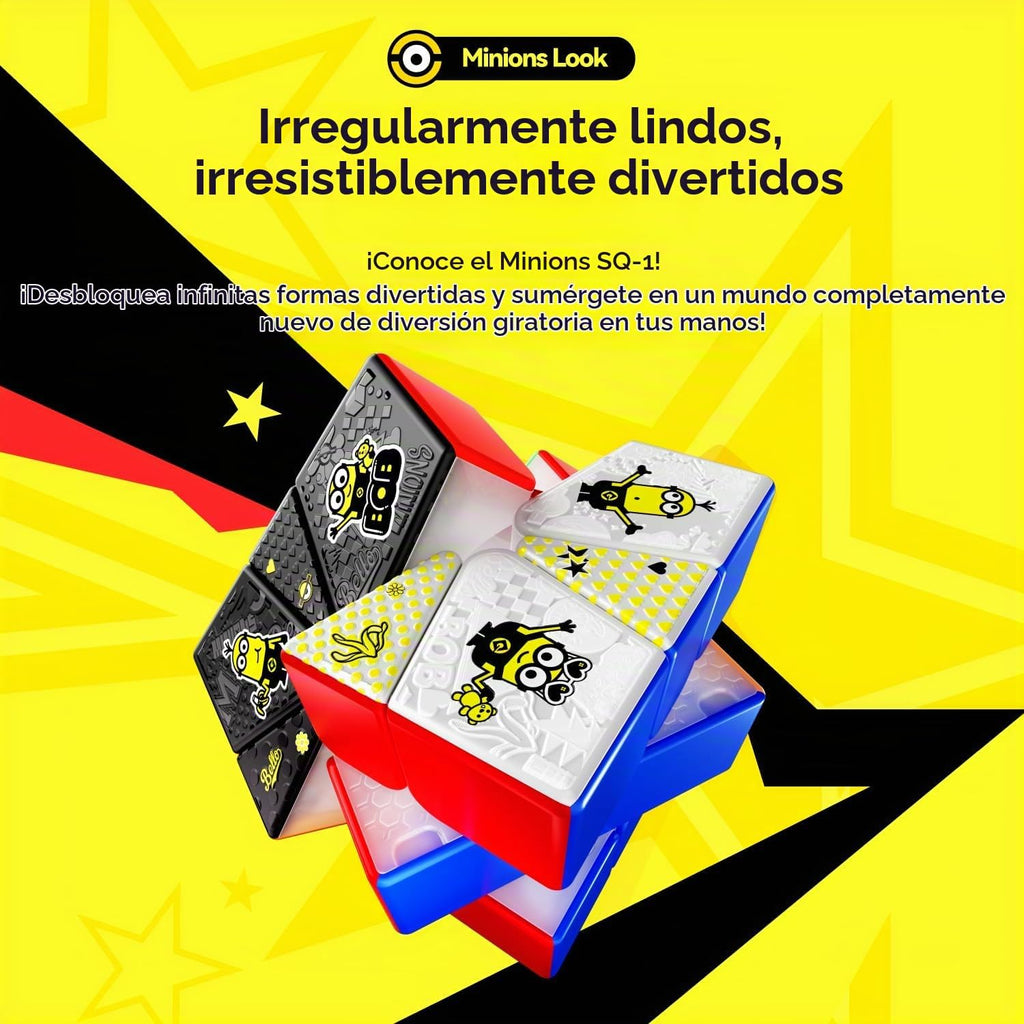 GAN Minions Square-1 Maglev - Cubo magnético de velocidad con cambio de