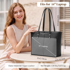 S-ZONE Bolsa de mano para mujer, bolsos de trabajo, bolsos de mano, correa
