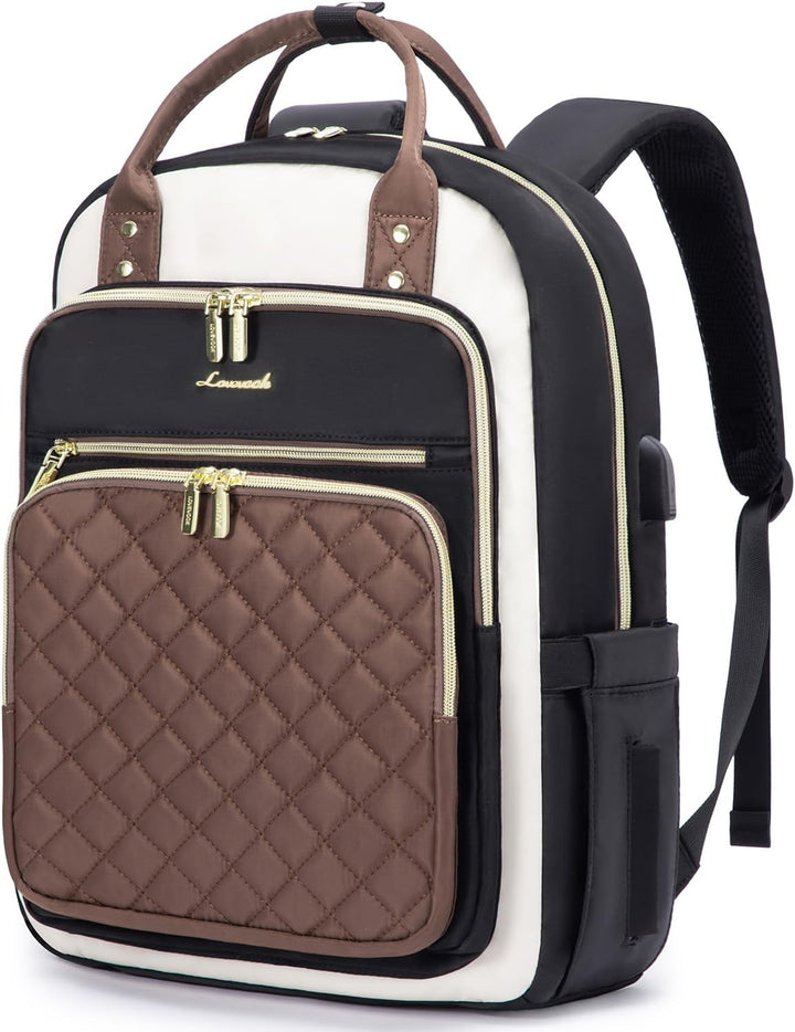 LOVEVOOK Mochila para computadora portátil para mujer, bolsa para l...