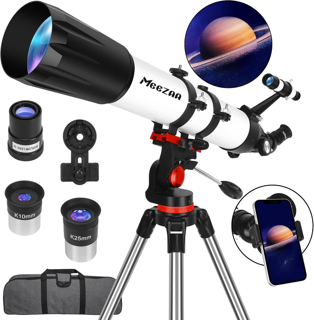 MEEZAA Telescopio Telescopio para Adultos de Alta Potencia