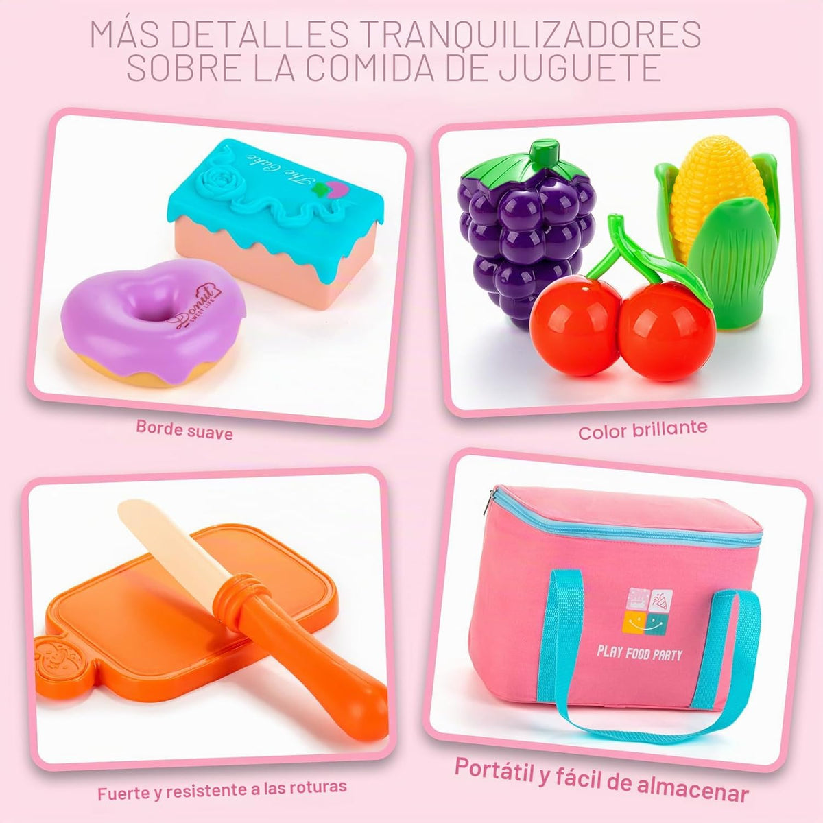 EFOSHM Juegos de comida de juego de simulación para la cocina de los niños