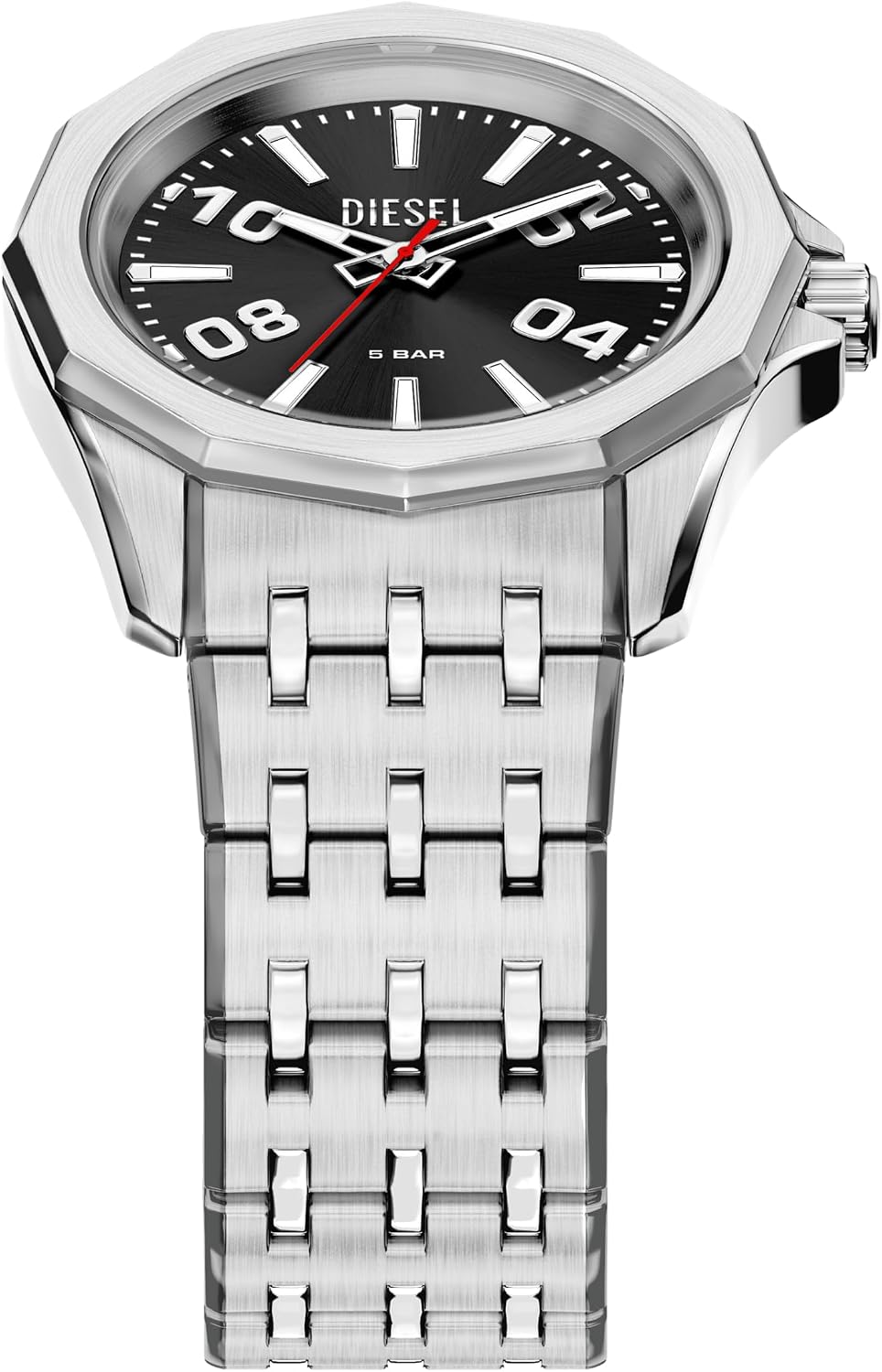 Reloj para hombre Diesel Stinger Three-Hand de acero inoxidable (Modelo: DZ2245)