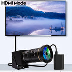 Cámara USB HDMI 4K para transmisión en vivo 10X enfoque variable PC Webcam USB HDMI Salida simultánea videoconferencia Primer plano Zoom dentro y fuera Cámara web para enseñanza en línea