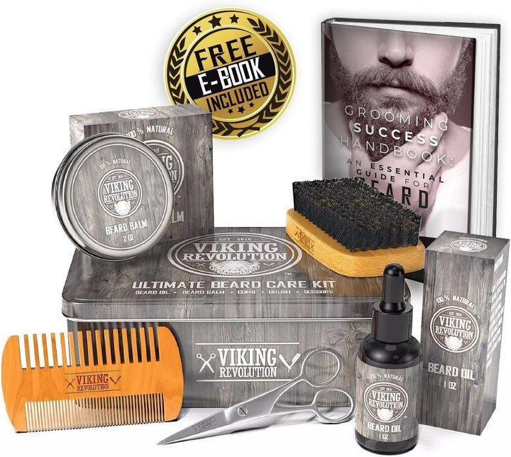 Viking Revolution - Kit definitivo para barba - Kit de aseo para ba...