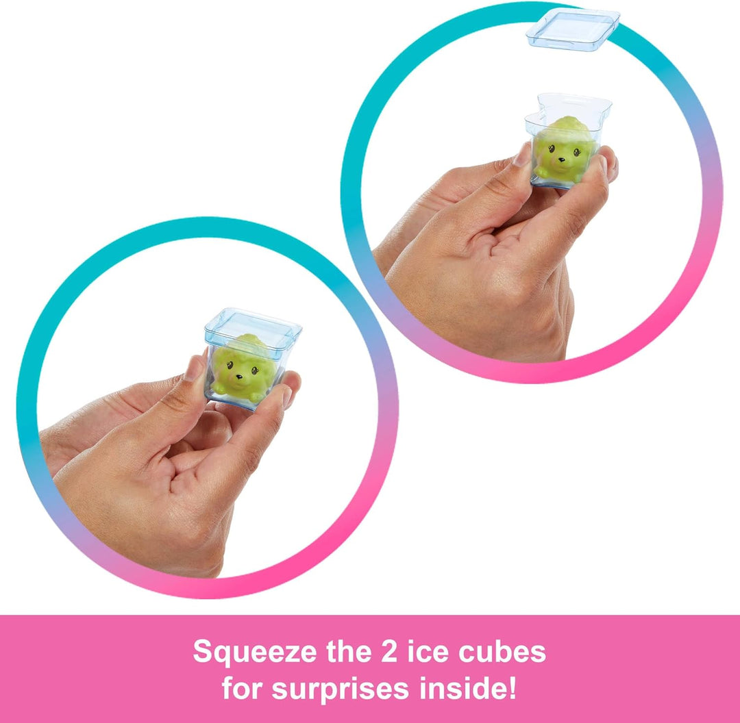 Muñeca Barbie Pop Reveal y accesorios, serie Bubble Tea con mascota...