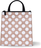 Kate Spade New York - Bolsa de almuerzo aislada, punto blanco