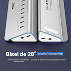 intpw, YH12, hub USB de 12 puertos, alimentado