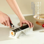 Delamu Kit de fabricación de sushi, kit de rodillos de bazuca 20 en 1 con cuchillo de chef, alfombrillas de bambú, molde de arroz, alfombrillas de sushi Temaki, paleta de arroz, esparcidor, palillos,