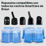 Braun - Cartuchos de recambio CCR, 4 unidades, cartuchos Clean & Renew