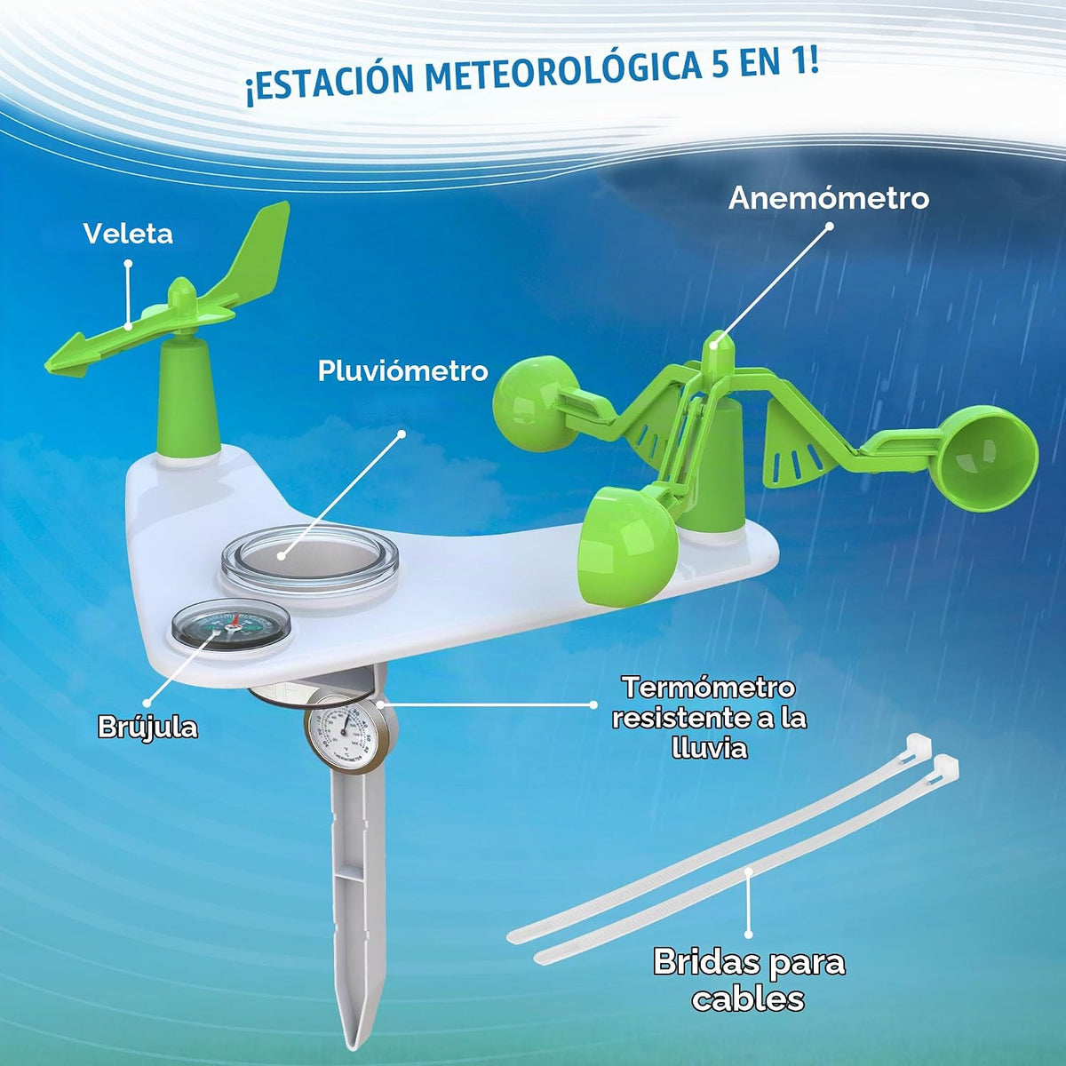 T&K Weather & Climate Lab | Conjunto de experimentos de ciencias de la tierra