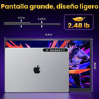 cocopar Monitor portátil de 18.5 pulgadas 2K QHD 120Hz 120% sRGB Mo...