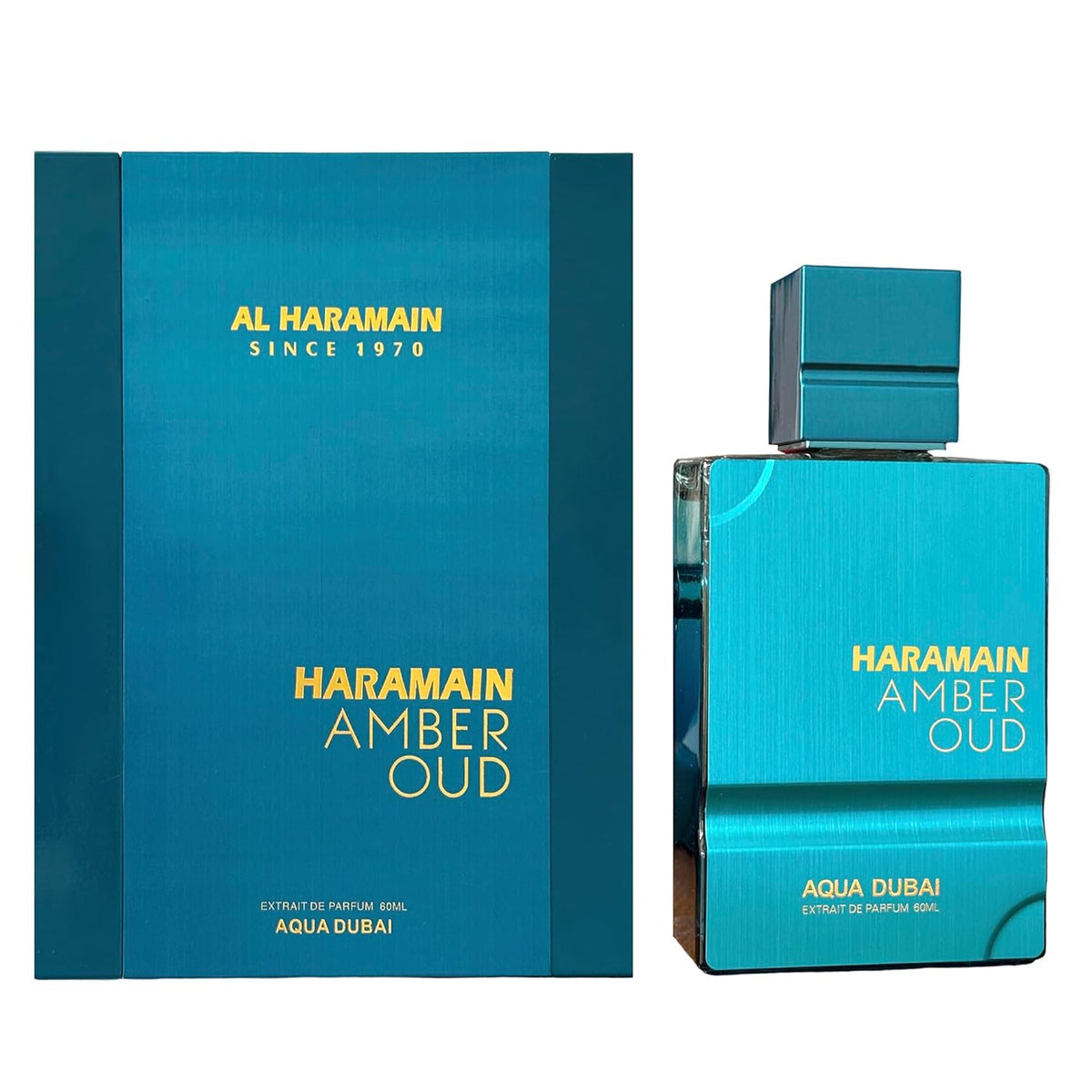 Al Haramain Amber Oud Aqua Dubai - Colonia para hombres y mujeres -...