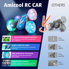 Amicool Auto a control remoto para niños de 6 a 12 años con luz int...