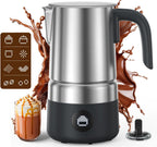 AMZCHEF Espumador de leche eléctrico y vaporizador, máquina de espuma fría
