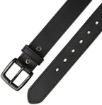 Levi's Cinturón de cuero casual para hombre, correa clásica par...