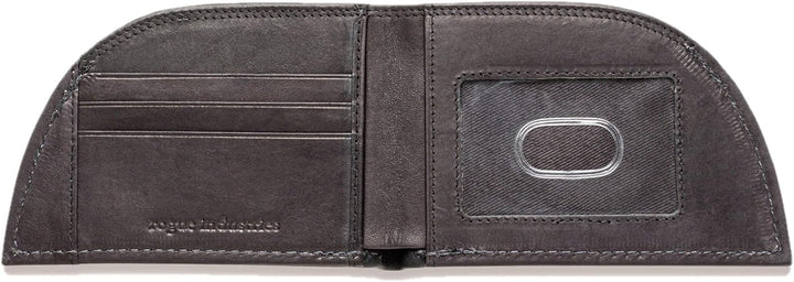 ROGUE WALLET Billeteras de cuero genuino de bisonte para hombre, ca...