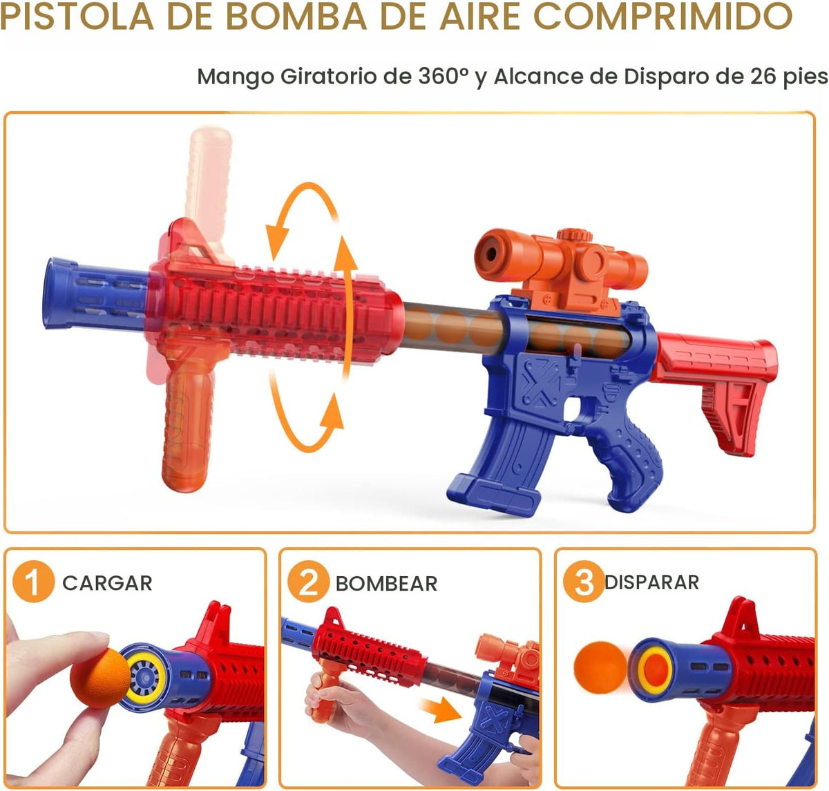 Marlrin Juegos de disparos para niños de 5 6 7 8 9 y 10