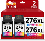 276XL - Cartuchos de tinta de color de repuesto para Canon 276 CL276 CL-276