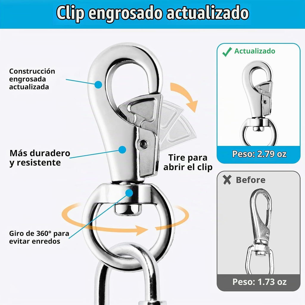 TRSMIMA - Juguetes de cuerda de poste de resorte para perros resistentes