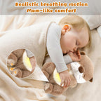 Peluche de nutria respiratoria, música suave y ligera para respirar