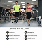 Paquete de 10 cuerdas de saltar de PVC para entrenamiento aeróbico - Cuerda de saltar ajustable versátil para mujeres, hombres y niños, cuerda de saltar de velocidad para ejercicio, 9 pies