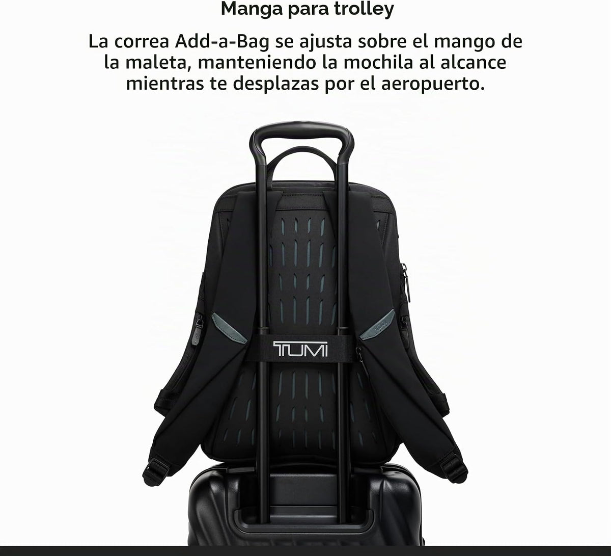 TUMI Axis Mochila mediana de 20 litros, se adapta a portátiles de hasta 15