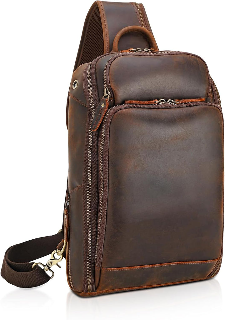 Polare - Bolso bandolera estilo moderno para hombre, para viaje\/se...