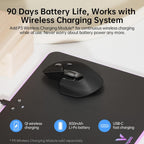 Rapoo MT760Mini Ratón Inalámbrico Bluetooth - Conexión Multi-Modo