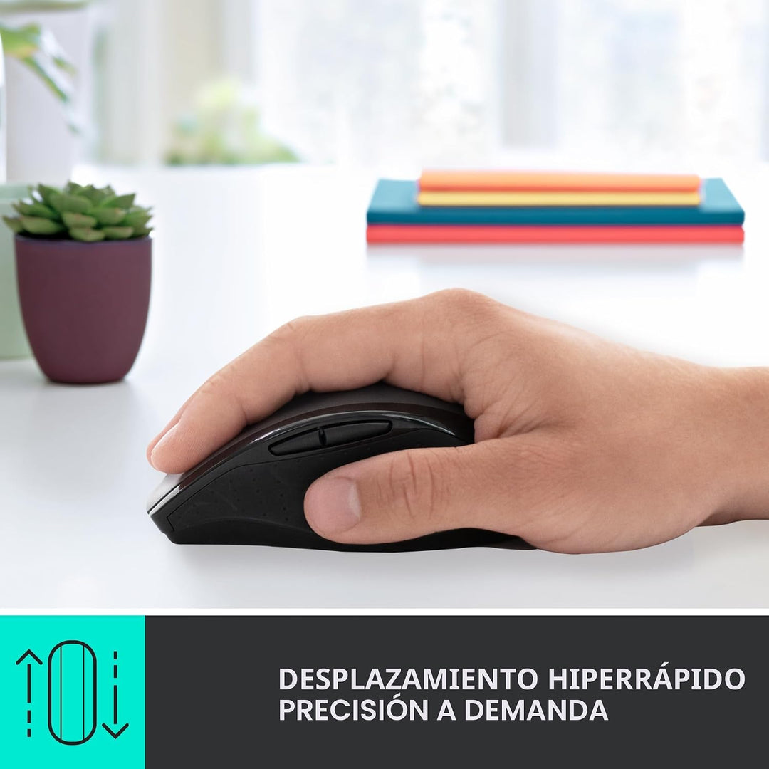 Ratón inalámbrico Logitech M705 Marathon, ratón inalámbrico para ju...