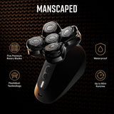 MANSCAPED® The Dome Shaver™ PRO Package - Afeitadora de cabeza para...