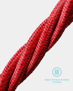 Anker - Cable USB C a USB C, cable de carga rápida de 100 W (paquete de 2, 10 pies, rojo)