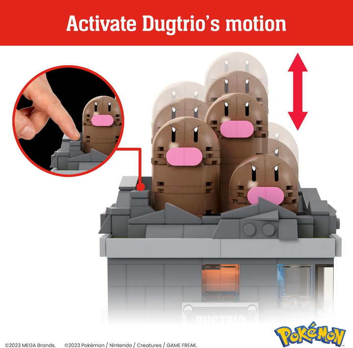 MEGA - Juego de juguetes de construcción de Pokémon mini
