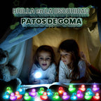 Deekin 48 patos de goma con luz LED a granel de 2 pulgadas que brillan en