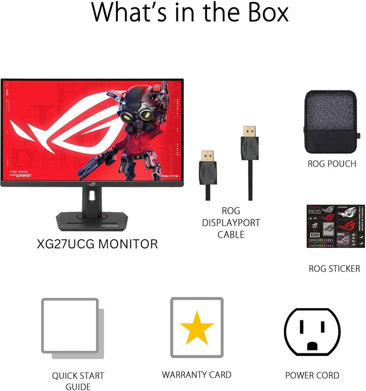 ASUS ROG Strix Monitor de Gaming USB-C 4K HDR de 27" (XG27UCG) \u20...