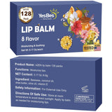 YesBes Paquete de 128 bálsamos labiales, bálsamo labial natural a g...