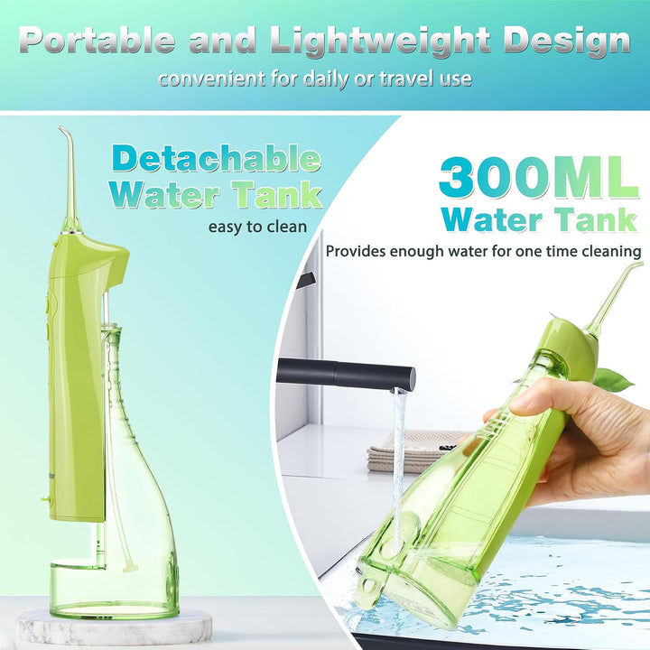 TOVENDOR - Público de dientes de agua eléctrica con hilo dental, ir...