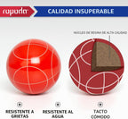 ropoda Juego de bolas de bochas de 3.543 in con 8 bolas de poliresina de