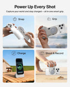 Belkin Stage PowerGrip - Empuñadura magnética de carga inalámbrica para