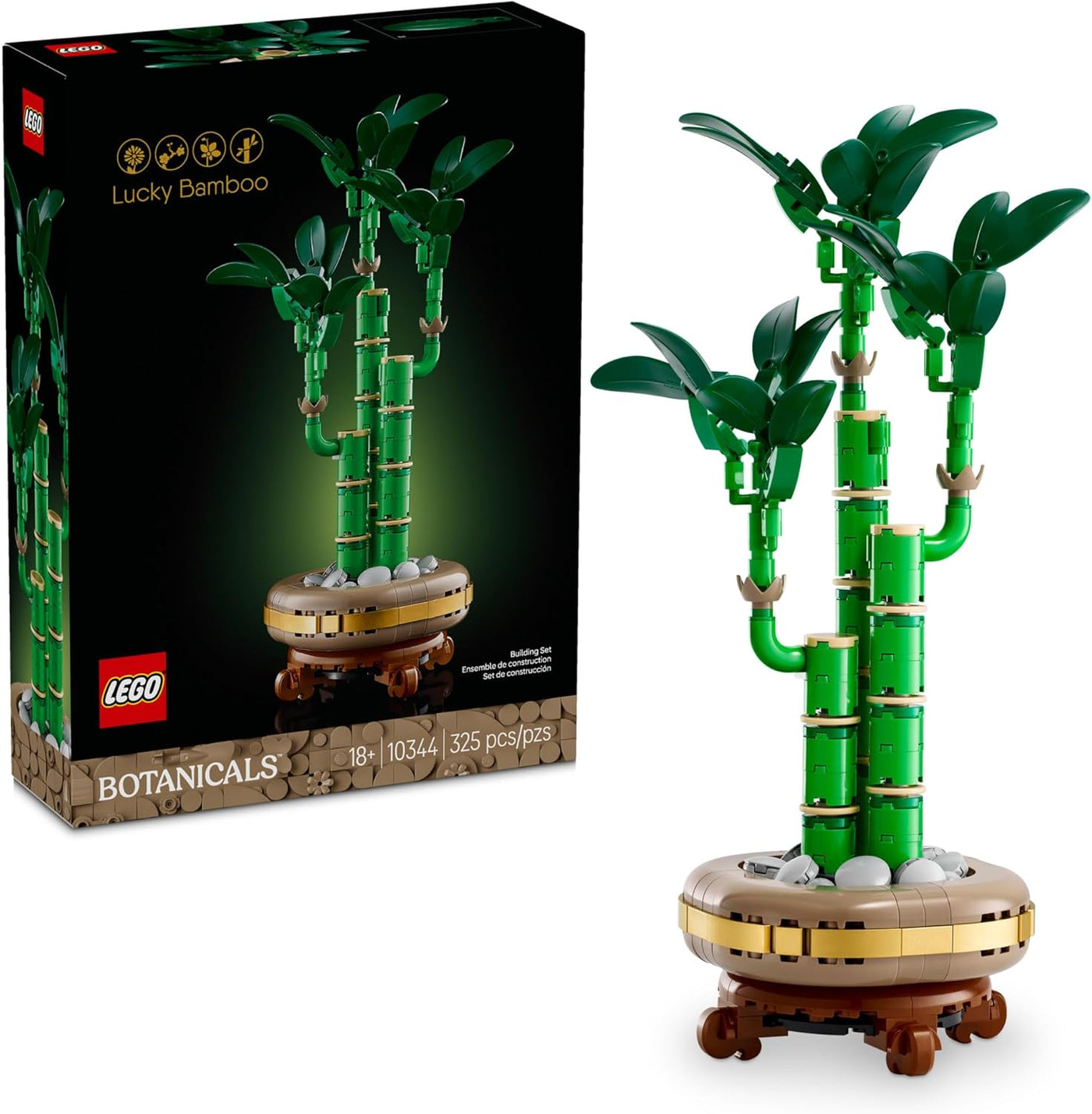 LEGO Botanicals Lucky Bamboo Building Set Planta